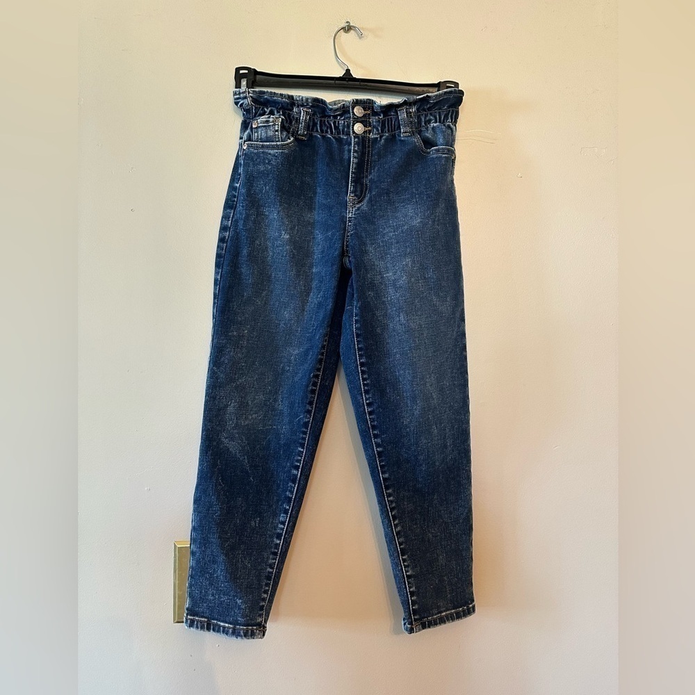 Girls Jordache cropped jeans 14